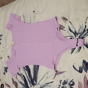 Off the shoulder bodysuit